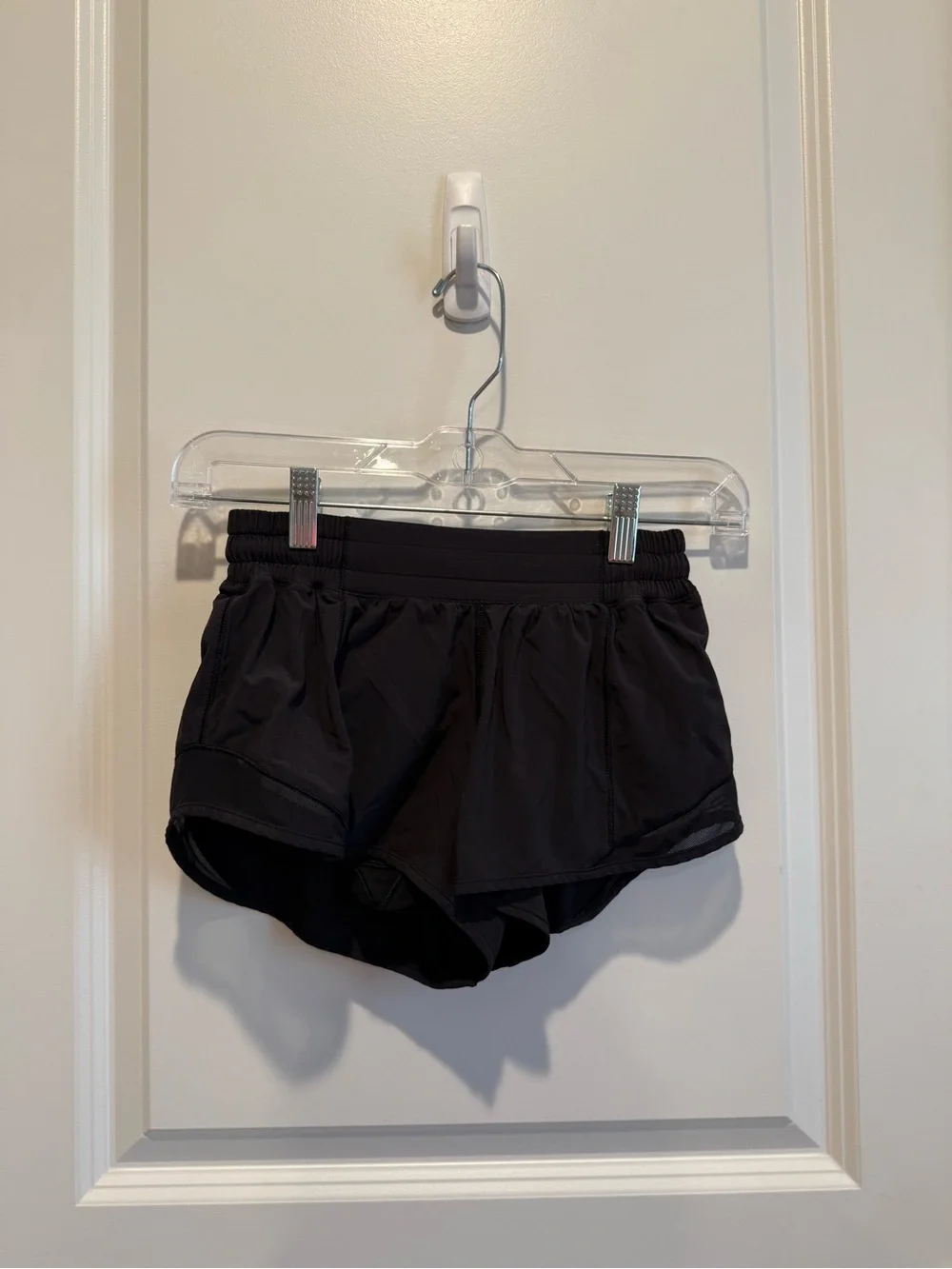 Lululemon Speed Up Shorts Black Size 4 Lined Running Athletic